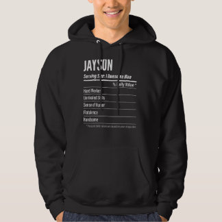 Veste À Capuche Jayson Taille du service Nutrition Étiquette Calor