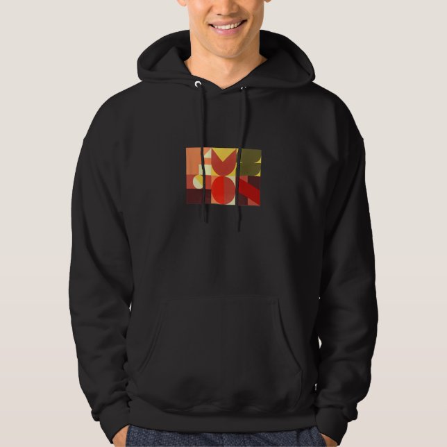 Veste À Capuche Jazz fusion rétro années 90 (Devant)