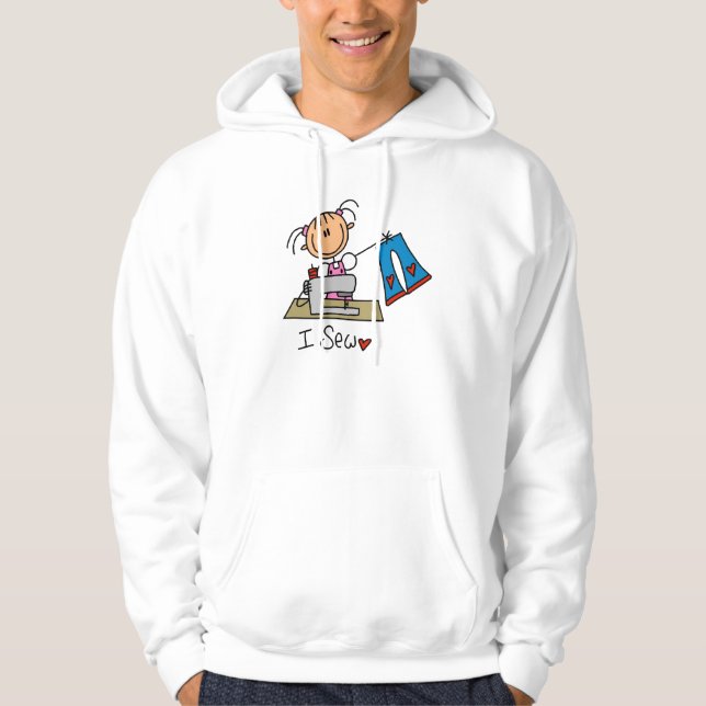 Veste À Capuche Je couds (Devant)
