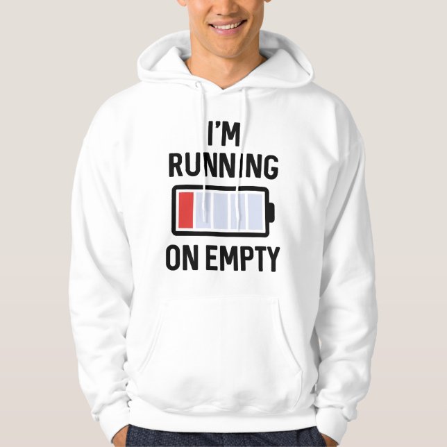 Veste À Capuche Je cours sur vide (Devant)