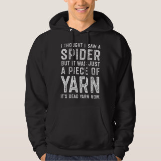 Veste À Capuche Je croyais avoir vu une araignée mais ce n'était q