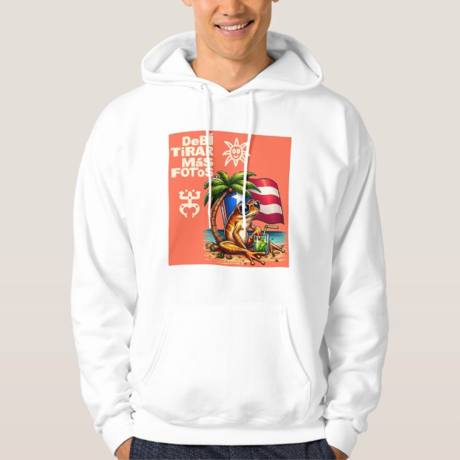 Veste À Capuche Je devrais prendre plus de photos PORTO RICO (Devant)