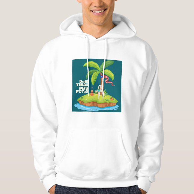 Veste À Capuche Je devrais prendre plus de photos Porto Rico (Devant)