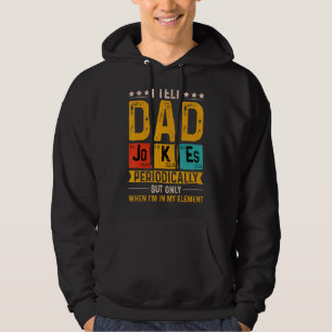 Veste À Capuche Je Dis À Papa De Plaisanter Périodiquement Cool Sc