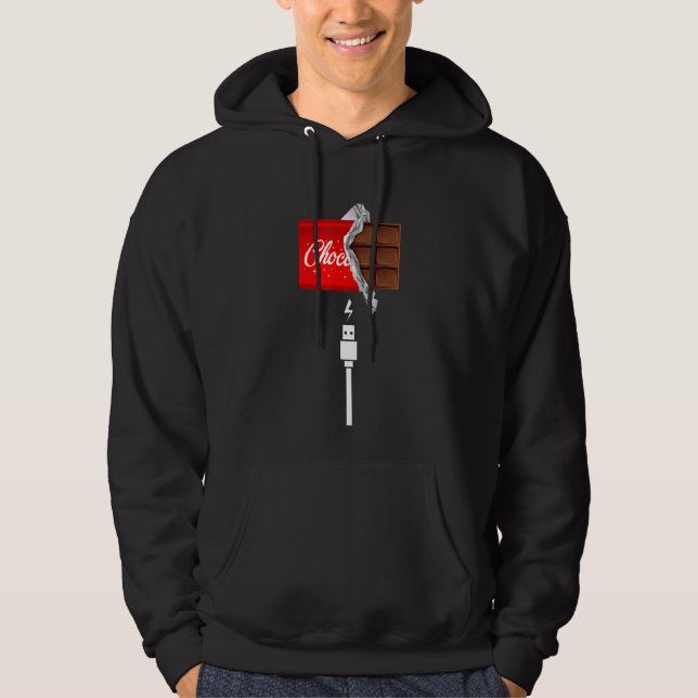 Veste À Capuche Je Dois Facturer Des Tee - shirts Et Cool De Graph (Devant)
