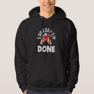 Veste À Capuche Je fais, j'ai fait, j'ai fini Divorce