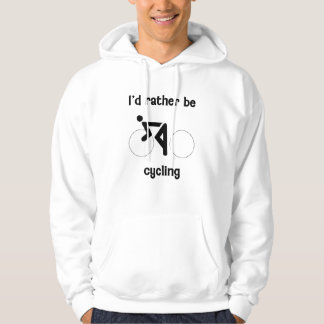 Veste À Capuche Je ferais un cycle plutôt