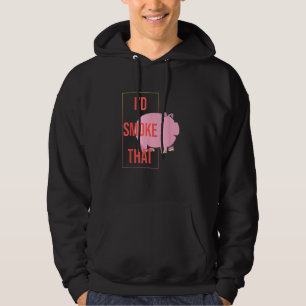 Veste À Capuche Je fumerais ce porc porc barbecue grillade