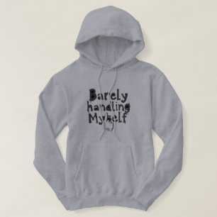 Veste À Capuche "Je gère à peine"