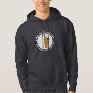 Veste À Capuche Je joue au saxophone Quel est ton super pouvoir ?