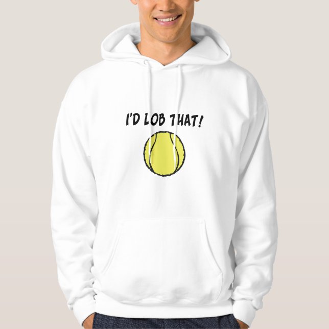 Veste À Capuche Je Lob Ce Bal De Tennis (Devant)