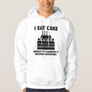 Veste À Capuche Je Mange Du Gâteau
