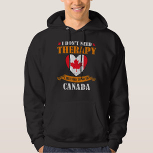 Veste À Capuche Je n'ai pas besoin de thérapie Je dois juste aller