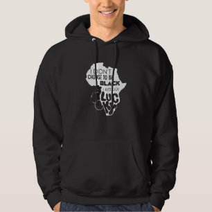 Veste À Capuche Je N'Ai Pas Choisi D'Être Noir Je Viens D'Avoir De