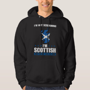 Veste À Capuche Je ne hurle pas, je suis écossais écossais
