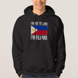 Veste À Capuche Je ne hurle pas Je suis Philippine Philippine Phil