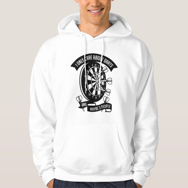 Veste À Capuche Je Ne Me Soucie Que Des Fosses (Devant)