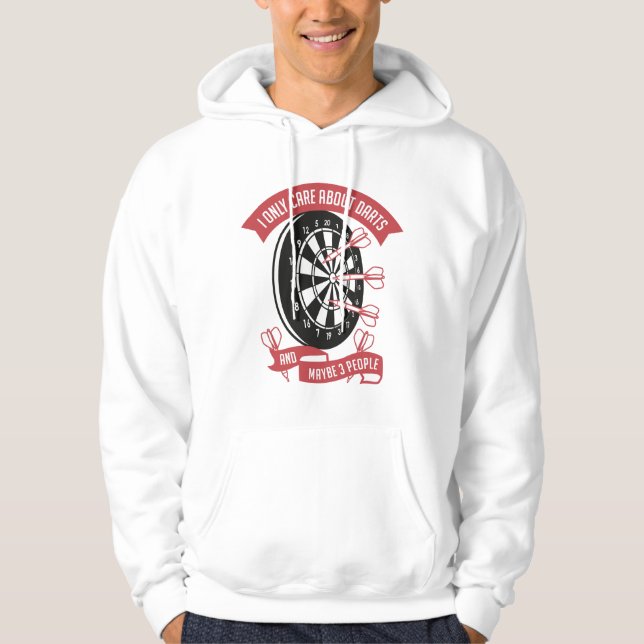 Veste À Capuche Je Ne Me Soucie Que Des Fosses (Devant)