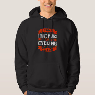 Veste À Capuche Je ne peux pas, j'ai des projets Entraîneur de cyc