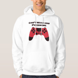 Veste À Capuche Je ne peux pas vous entendre Jouer amusant joueur
