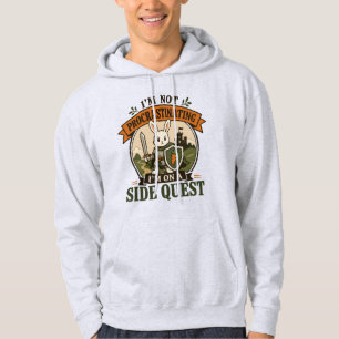 Veste À Capuche Je ne remets pas à plus tard Chevalier Lapin Quête