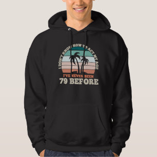 Veste À Capuche Je ne sais pas comment agir mon âge Sarcastique 79