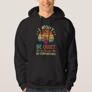 Veste À Capuche Je Ne Serai Pas Tranquille Pour Que Vous Puissiez