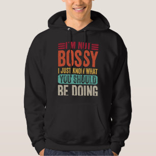 Veste À Capuche Je ne suis pas autoritaire Je sais juste ce que vo