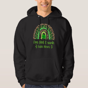 Veste À Capuche Je ne suis pas ivre Faux News St Patrick's Day Arc