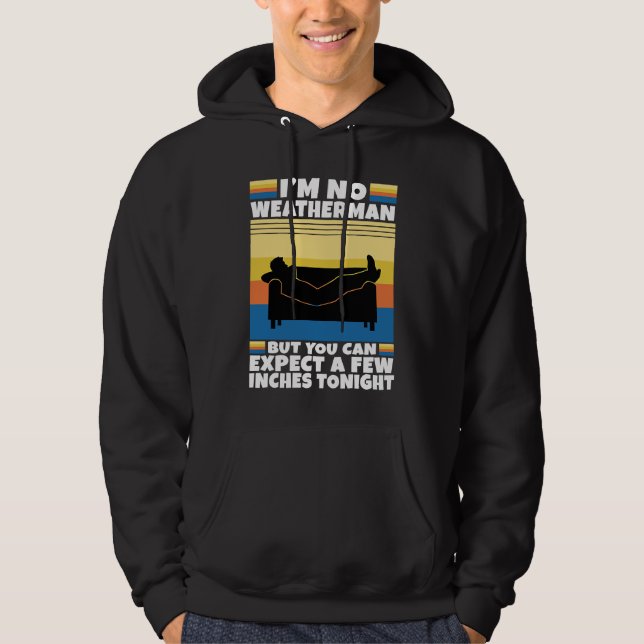 Veste À Capuche Je ne suis pas météorologue mais vous pouvez vous  (Devant)