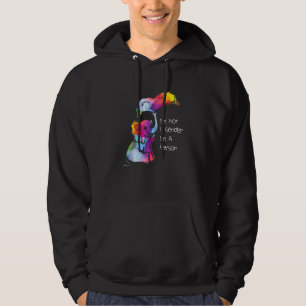 Veste À Capuche Je Ne Suis Pas Un Sexe Je Suis Une Personne Commun