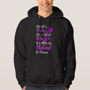 Veste À Capuche Je Ne Suis Pas Une Veuve Je Suis Une Fier Femme D'