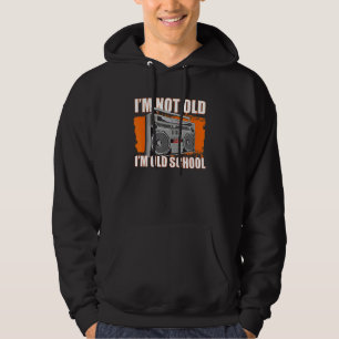 Veste À Capuche Je ne suis pas vieux, je suis vieille école Ghetto