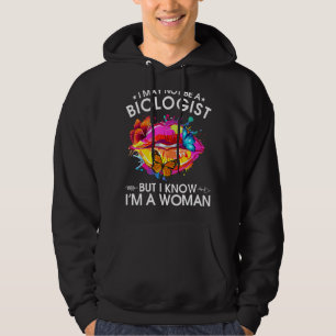 Veste À Capuche Je ne suis peut-être pas biologiste, mais je sais 