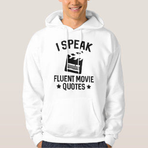 Veste À Capuche Je Parle Citations De Film Fluent