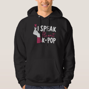 Veste À Capuche Je parle Fluent K Pop coréen Pop Music Corée du Su