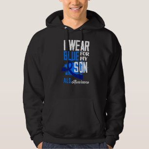 Veste À Capuche Je Porte Du Bleu Pour Mon Fils Soutien Aussi Sensi