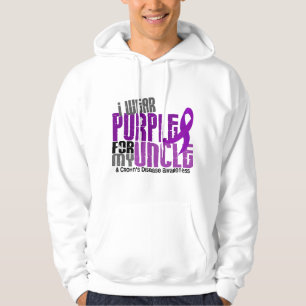 Veste À Capuche Je porte le pourpre pour mon oncle 6 maladie de
