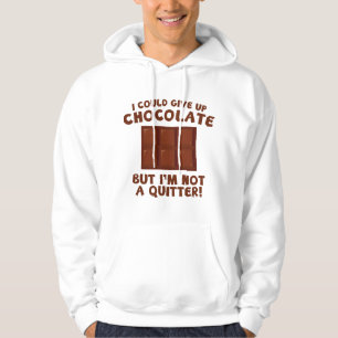 Veste À Capuche Je Pourrais Abandonner Le Chocolat