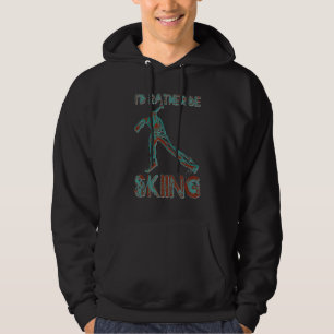 Veste À Capuche Je préfère Skier Drôle Skieurs Designs Skiing H