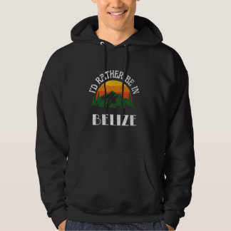 Veste À Capuche Je Préférerais Être À Belize Vintage Belize Vacanc