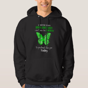 Veste À Capuche Je Souffre Du Beurre De Sensibilisation Aux Blessu