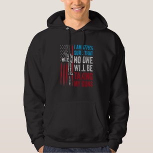 Veste À Capuche Je suis 1776 sûr que personne ne prend mes armes S