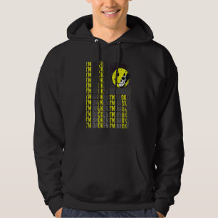 Veste À Capuche Je suis cassé Maladie invisible Sourire confus Je