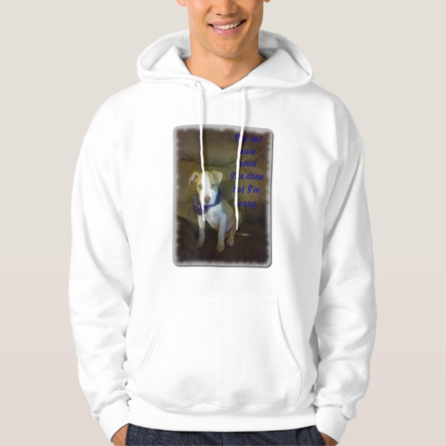 Veste À Capuche Je suis désolé (Devant)