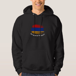 Veste À Capuche Je suis fier de mes racines - Drapeau vintage de l