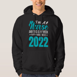 Veste À Capuche Je suis infirmière et c'est ma semaine Bonne infir
