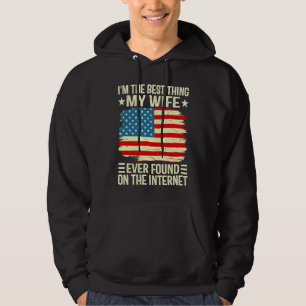 Veste À Capuche Je suis la meilleure chose que ma femme ait jamais