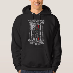 Veste À Capuche Je Suis Le Chevalier Croisé de l'Orage Templier Gu