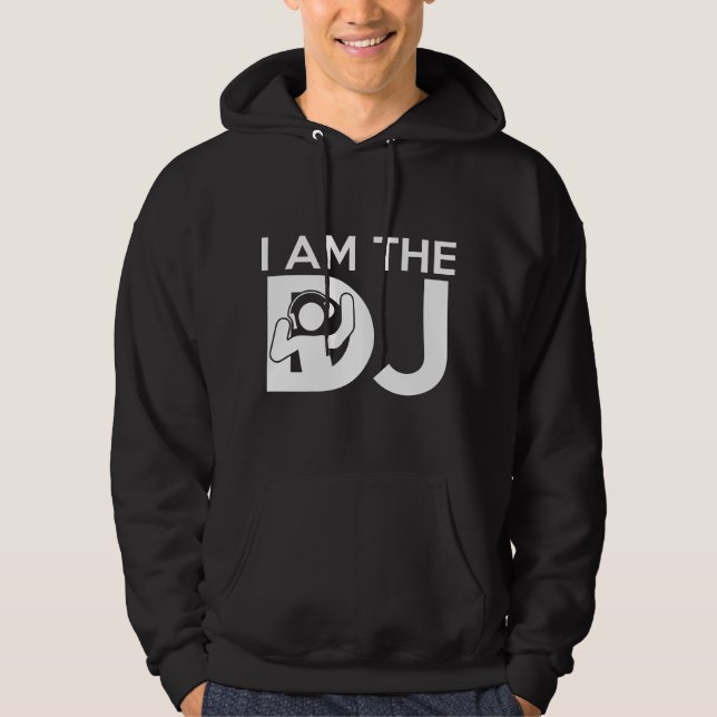 Veste À Capuche Je Suis Le DJ (Devant)